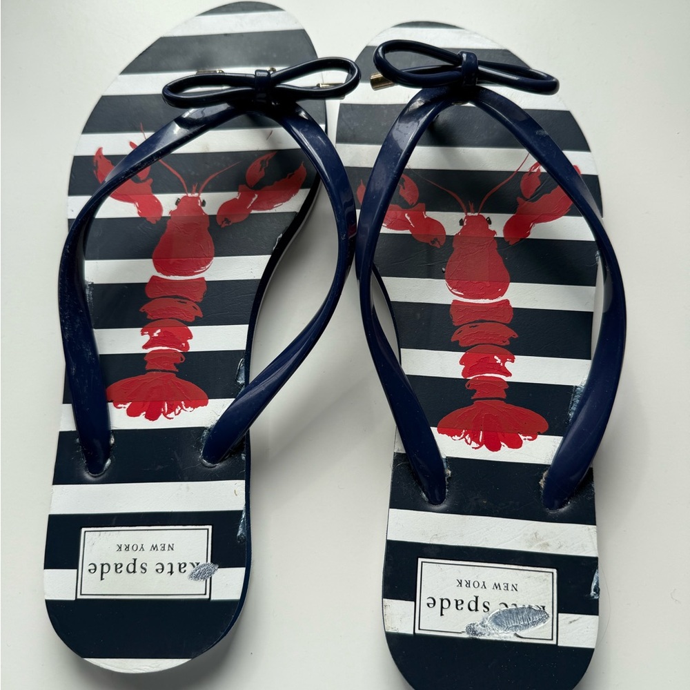 Kate Spade Lobster Flip Flops